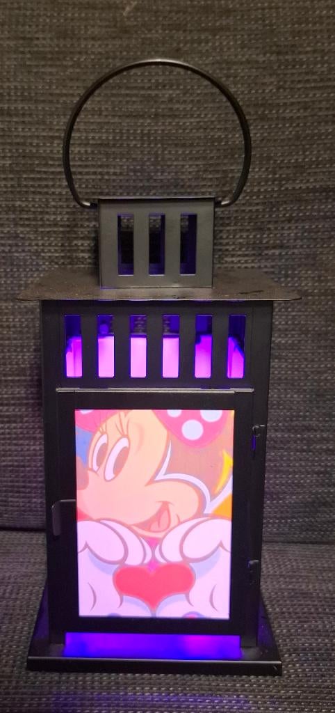 Minnie Mouse decoratie lantaarn, Verzamelen, Disney, Zo goed als nieuw, Beeldje of Figuurtje, Overige figuren, Ophalen of Verzenden