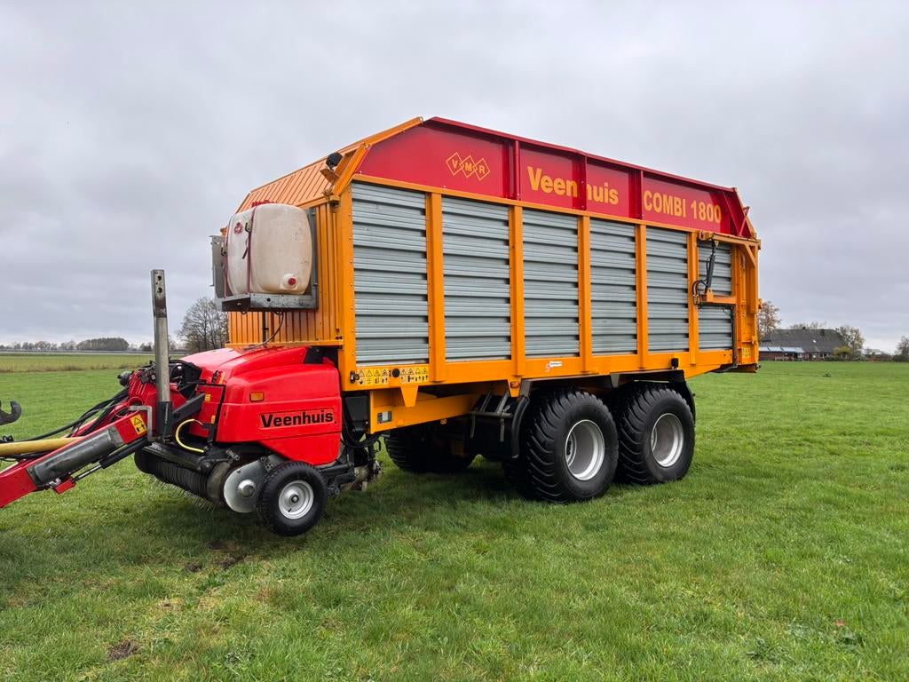 Zeer nette veenhuis combi 1800 opraapwagen, Ophalen, Overige, Oogstmachine