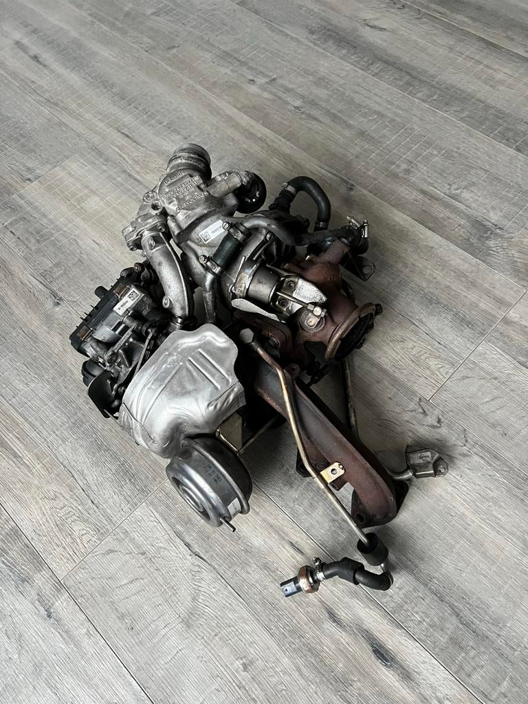 BMW Bi-Turbo N47D20D – Complete Turbo Set Origineel, Ophalen of Verzenden, Gebruikt, BMW