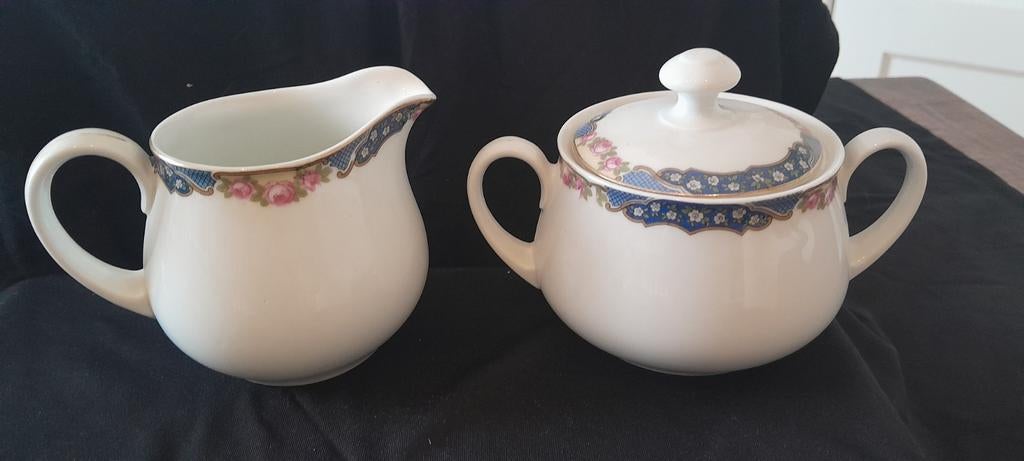 Vintage Suiker en roomstel TK Thun Czechoslovak, Ophalen