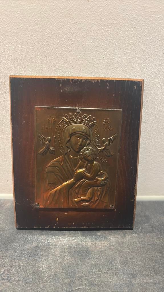 wandtableau van Onze-Lieve-Vrouw van Altijddurende Bijstand, Ophalen of Verzenden