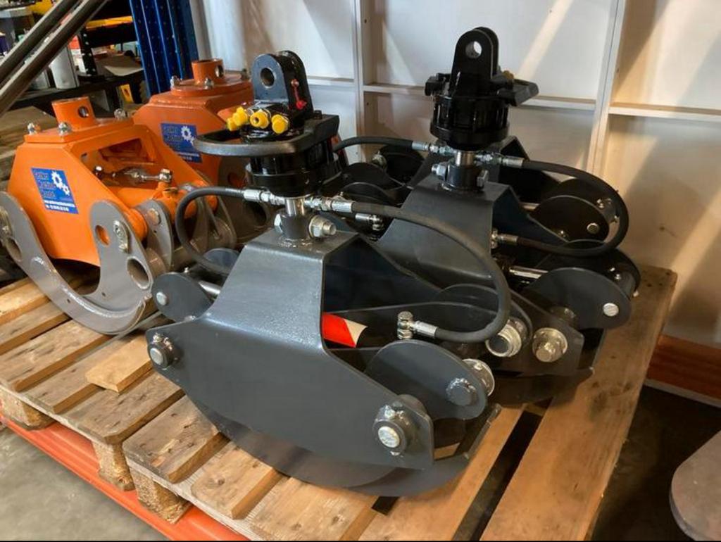 Bomenklem houtgrijper bomenknipper minigraver Graafmachine, Ophalen, Nieuw