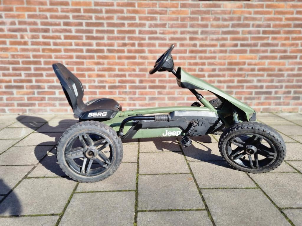 Berg JEEP skelter Rally Cherokee - groen met zwart, Kinderen en Baby's, Speelgoed | Buiten | Skelters, Gebruikt, Berg, Ophalen
