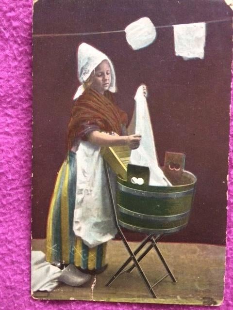 oude ansichtkaart van wastobbe, Ophalen of Verzenden, 1960 tot 1980, Gelopen, Ambachten of Beroep