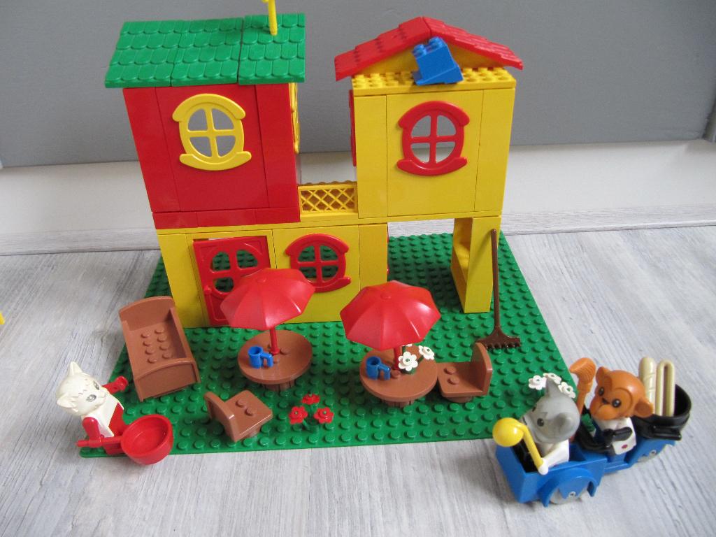 Fabuland Sprookjeshotel, Ophalen of Verzenden, Gebruikt, Complete set, Lego