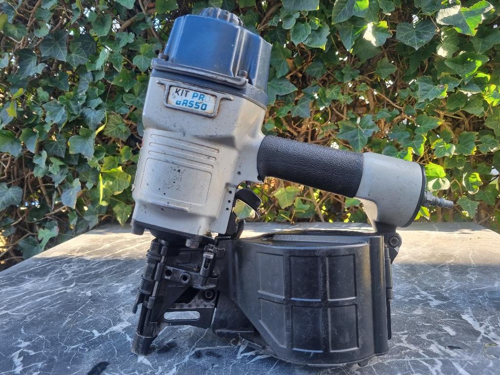 KITPRO BASSO Grote Coilnailer tacker, Doe-het-zelf en Verbouw, Ophalen of Verzenden, Zo goed als nieuw