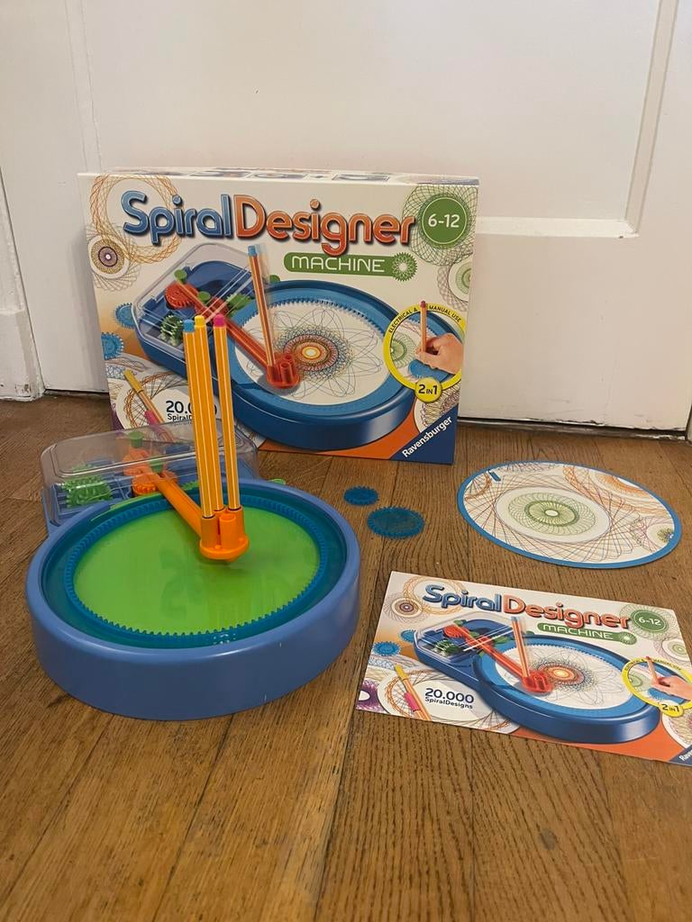 Spiral designer machine Ravensburger ZGAN, Ophalen of Verzenden, Zo goed als nieuw