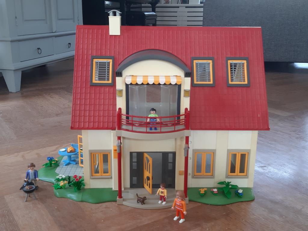 Leuk Playmobil huis met accessoires, Ophalen of Verzenden