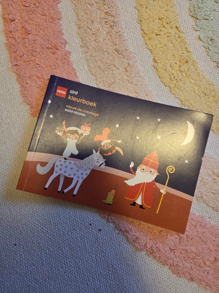 Leuk sinterklaas kleurboekje van de hema. In zo goed als nie, Ophalen of Verzenden, Zo goed als nieuw