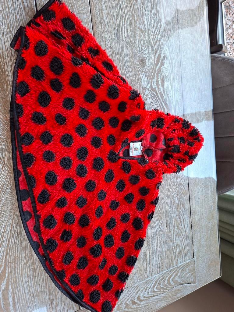 Lieveheerstbeestje cape, Kinderen en Baby's, Carnavalskleding en Verkleedspullen, Ophalen of Verzenden, 104 of kleiner, Jongen of Meisje