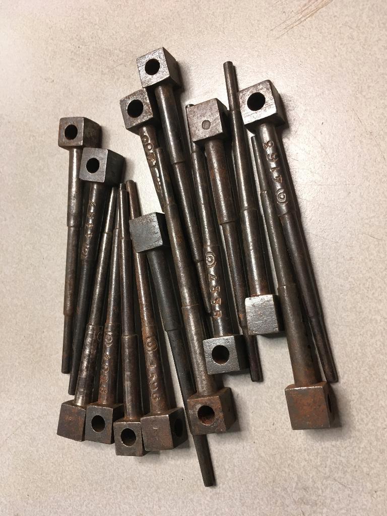 Uitslagpennen 19de eeuw voor geweer, Ophalen of Verzenden