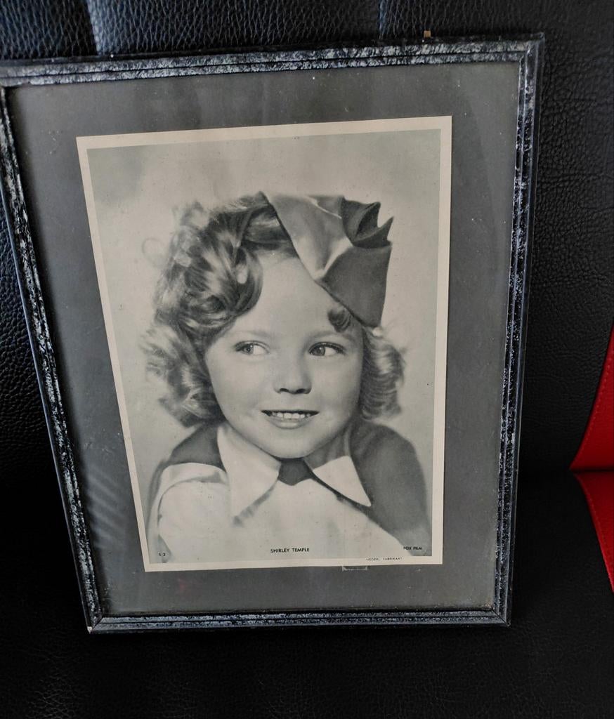 Vintage,  shrirley Temple fox flim, Ophalen of Verzenden, Foto of Kaart