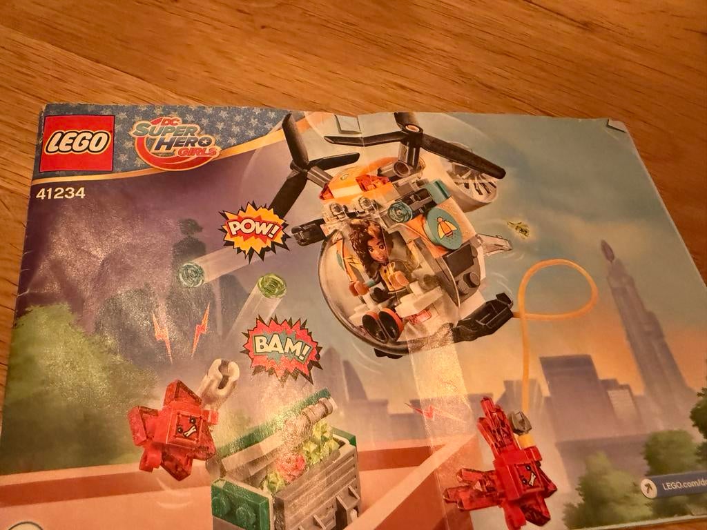 Lego DC Super Hero Girls 41234 - Helikopter, Ophalen of Verzenden, Zo goed als nieuw, Complete set, Lego