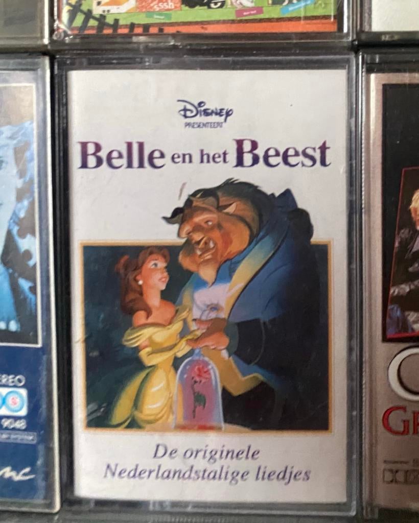 Disney cassette Belle en het Beest, Cd's en Dvd's, Cassettebandjes, Ophalen of Verzenden, Zo goed als nieuw, Kinderen en Jeugd