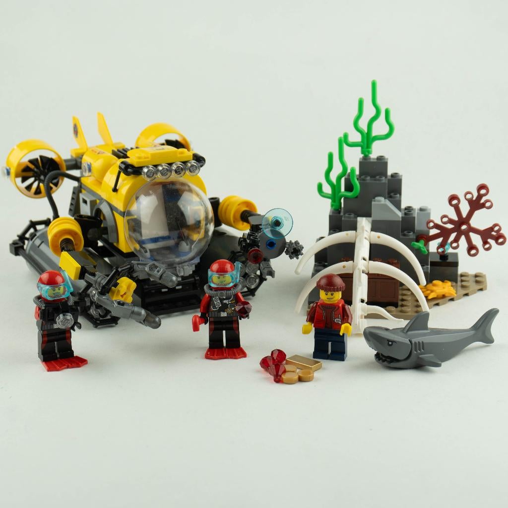 LEGO City Diepzee Duikboot (60092), Lego, Ophalen of Verzenden, Zo goed als nieuw, Nvt