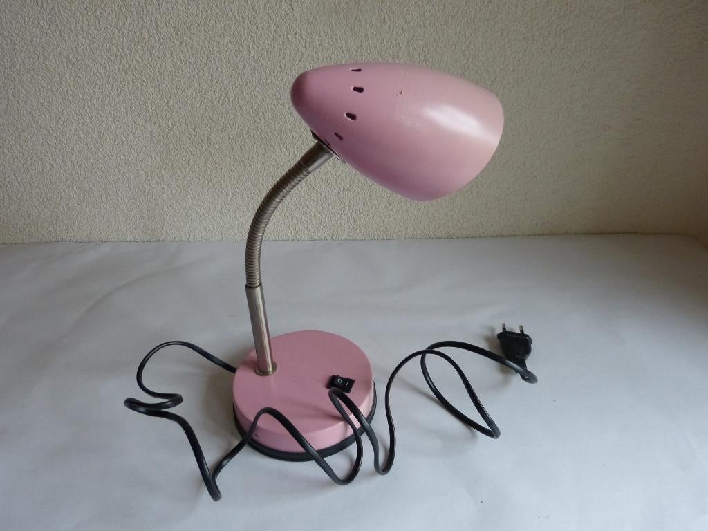 vintage bureau lamp Boxford rose, Ophalen of Verzenden, Metaal, Minder dan 50 cm