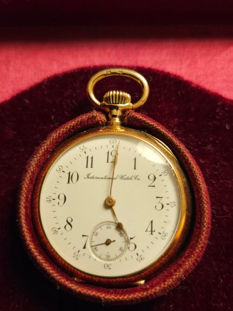 IWC Zakhorloge met Originele Doos, Ophalen of Verzenden