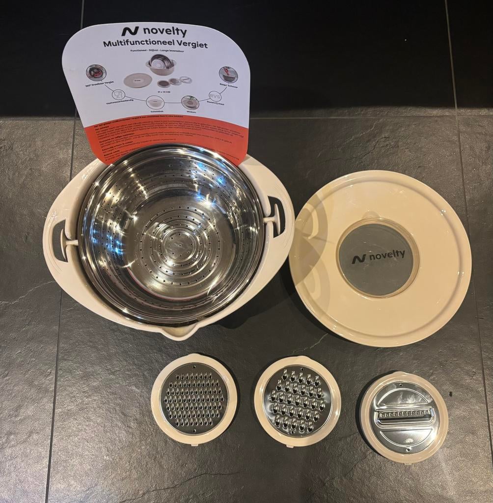 Multifunctioneel vergiet, Ophalen of Verzenden, Nieuw