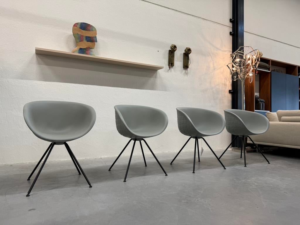 4 Nieuw Tonon Structure eetkamerstoel Design stoel grijs, Tonon, Nieuw, Ophalen of Verzenden, Grijs