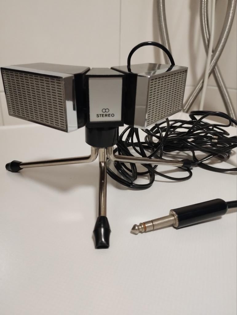 Vintage jaren zestig Philips microfoon model EL1979, Muziek en Instrumenten, Microfoons, Ophalen of Verzenden