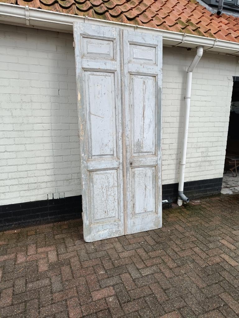 Paneeldeuren kastdeuren oude deuren, Antiek en Kunst, Antiek | Woonaccessoires, Ophalen