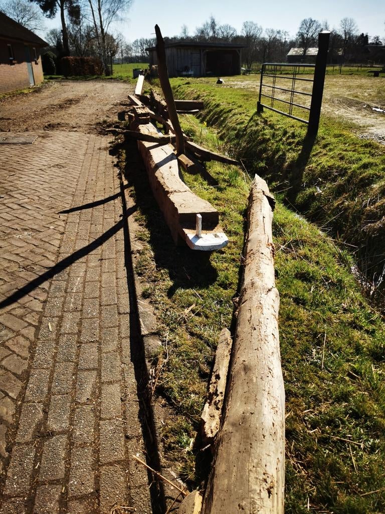 Gebint stelsel oude eiken gebinten, Ophalen of Verzenden
