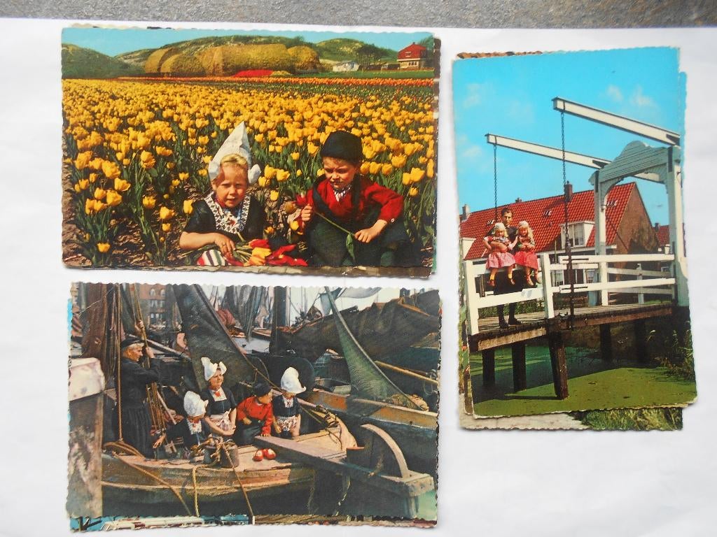 Volendam en Marken partij van 14 kaarten Volendam en Marken, Ophalen of Verzenden, 1940 tot 1960, Gelopen, Noord-Holland