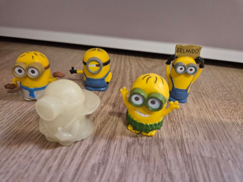 De minions poppetjes, Verzamelen, Poppetjes en Figuurtjes, Ophalen of Verzenden