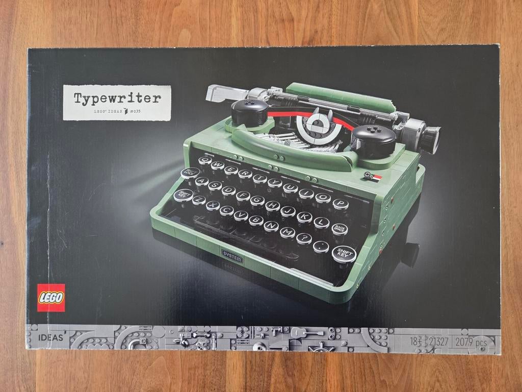 Lego Ideas Typewriter/Typemachine 21327, Ophalen