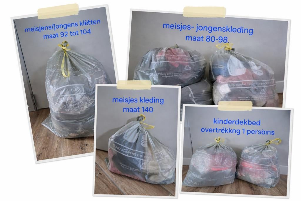 Diverse partijen kinderkleding (maten 80-140), Ophalen, Gebruikt
