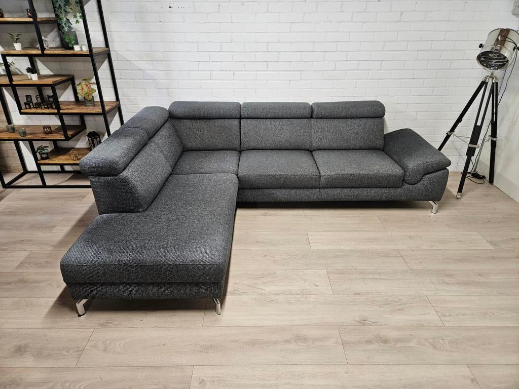 Montel Modena Hoekbank | GRATIS LEVERING, Ophalen of Verzenden, Zo goed als nieuw, Vierpersoons of meer, Stof