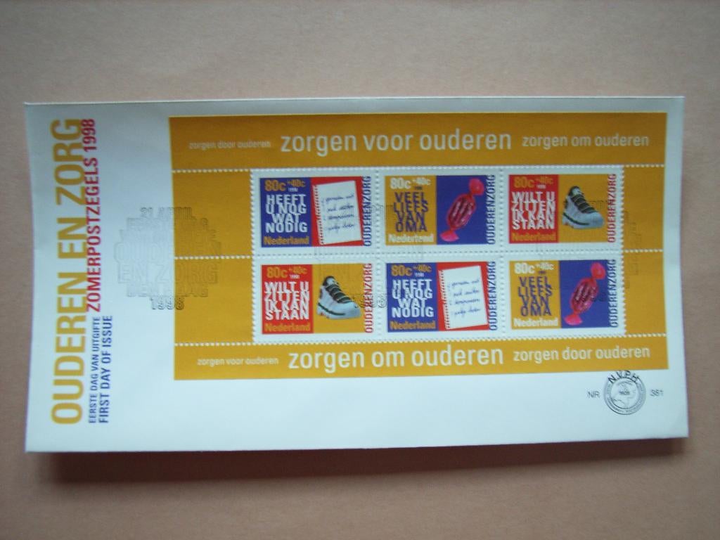 FDC   Nederland FDC 381a, Postzegels en Munten, Postzegels | Eerstedagenveloppen, Ophalen of Verzenden, Onbeschreven, Nederland
