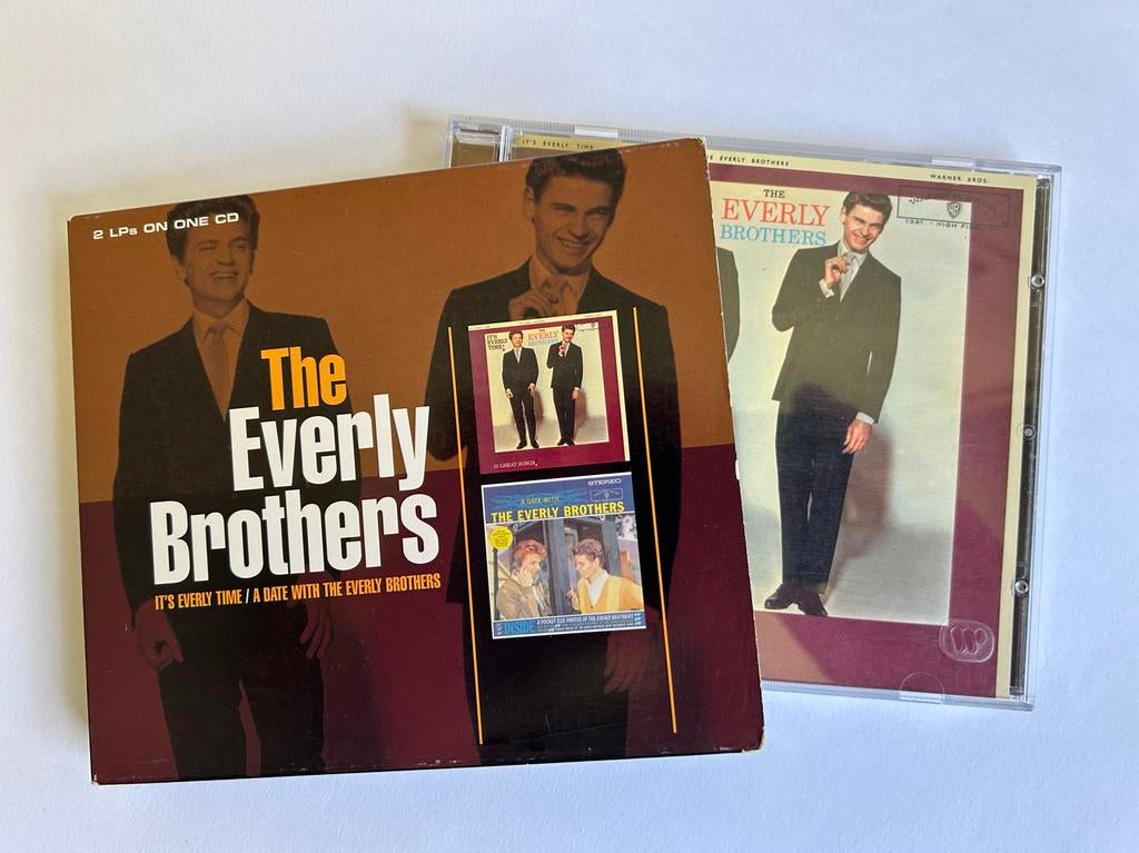 The Everly Brothers - It's Everly Time/A Date With... CD, Cd's en Dvd's, Cd's | Pop, Gebruikt, 1960 - 1969, Ophalen of Verzenden
