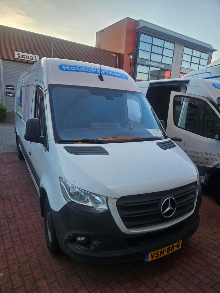 Mercedes-Benz Sprinter GB 317 CDI 170pk L4 RWD 9G-TRONIC, 4 cilinders, Wit, Mercedes-Benz, Bedrijf