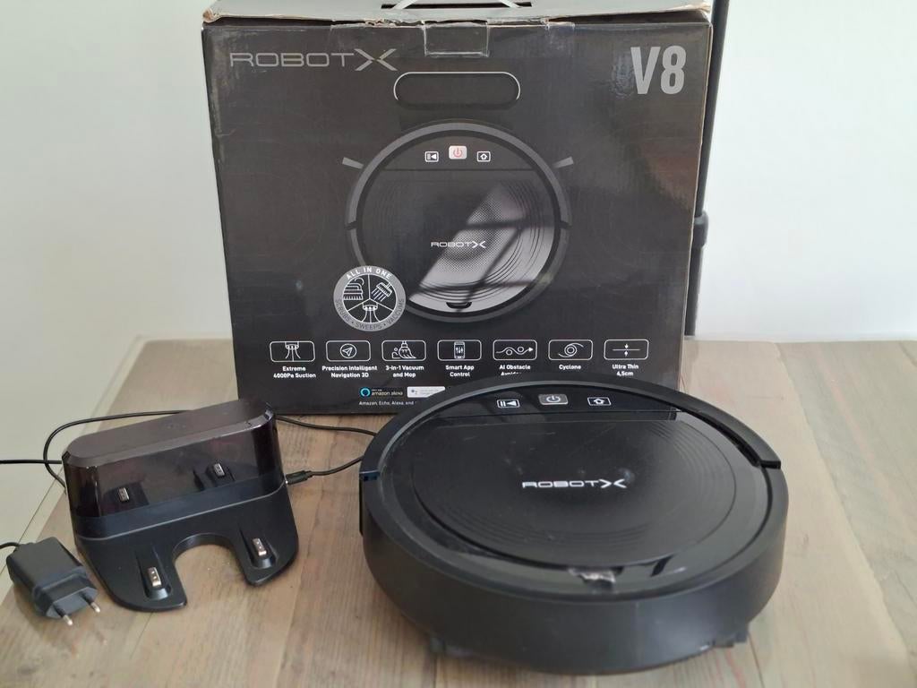 RobotX V8 Robotstofzuiger, Ophalen