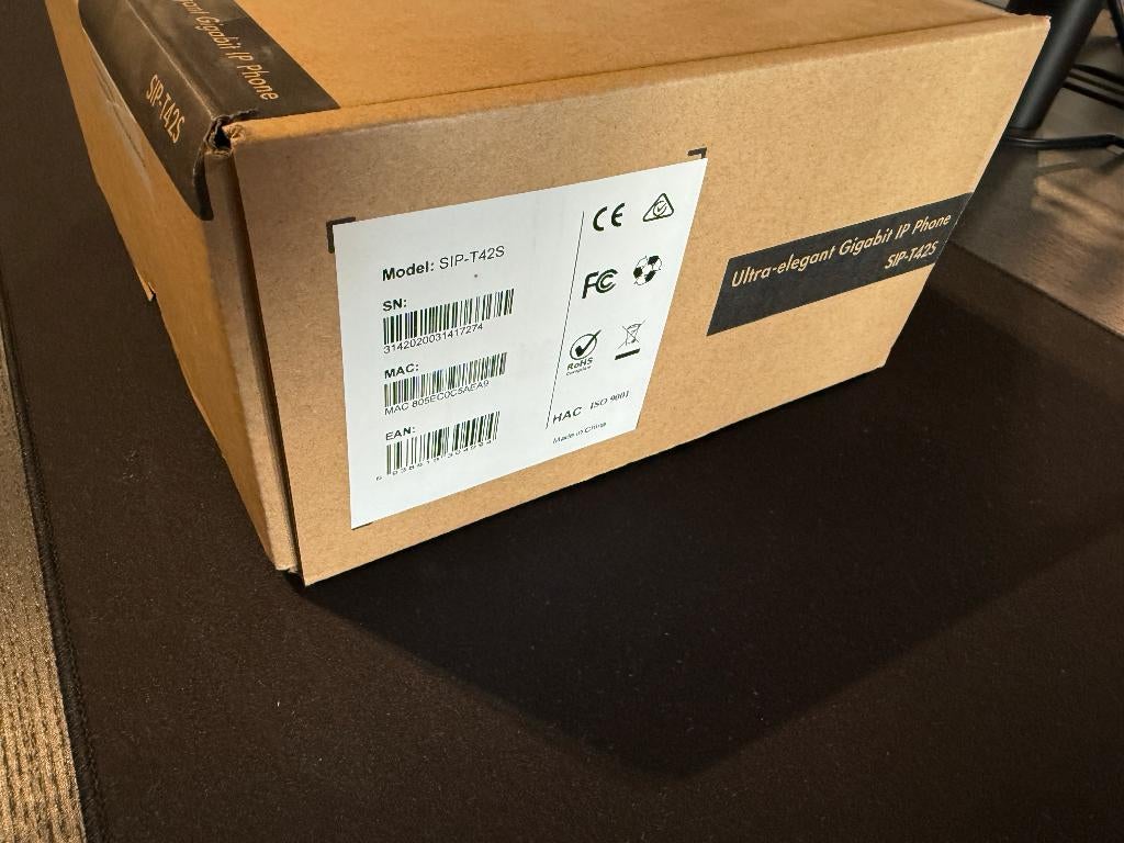 Yealink SIP-T42S - 2 stuks, Ophalen of Verzenden, Gebruikt, 4 handsets of meer