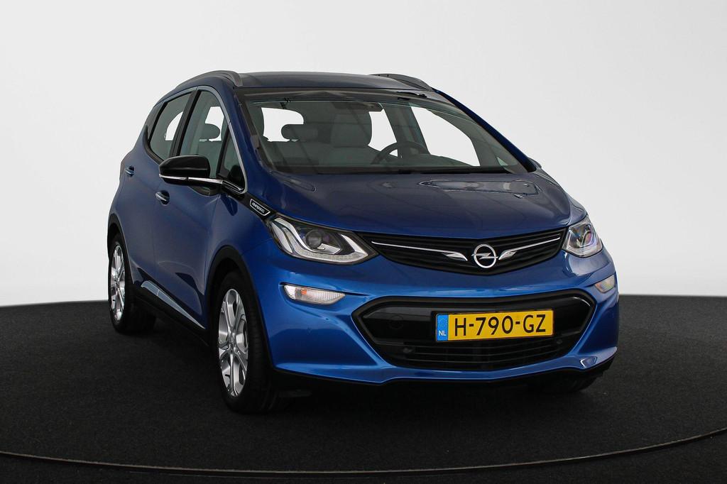 Opel Ampera-e Business 60 kWh SOH 100% Stoelverwarming Clima, Stof, Blauw, 380 km, Origineel Nederlands
