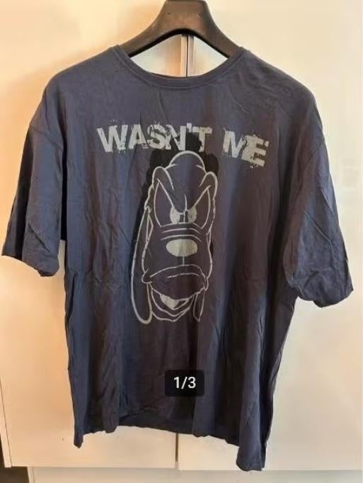 Donkergrijze Disney Pluto (Orlando USA) T-shirt (NIEUW) 2XL, Kleding | Heren, Nieuw, Overige maten, Ophalen of Verzenden, Grijs