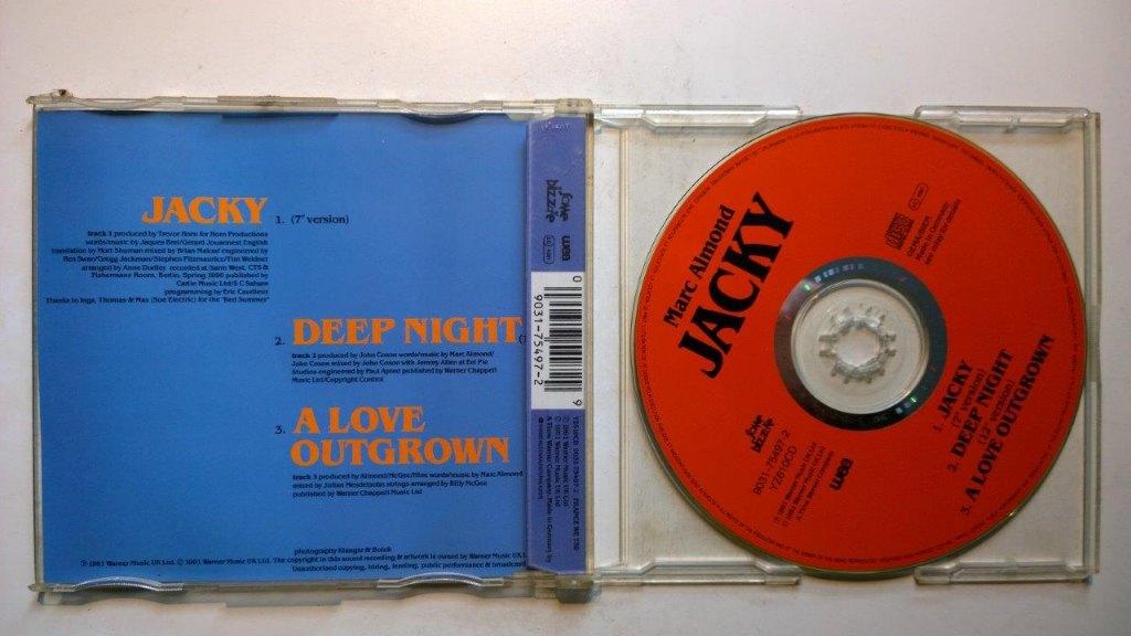 Marc Almond - Jacky, Maxi-single, Ophalen of Verzenden, Zo goed als nieuw, 1 single