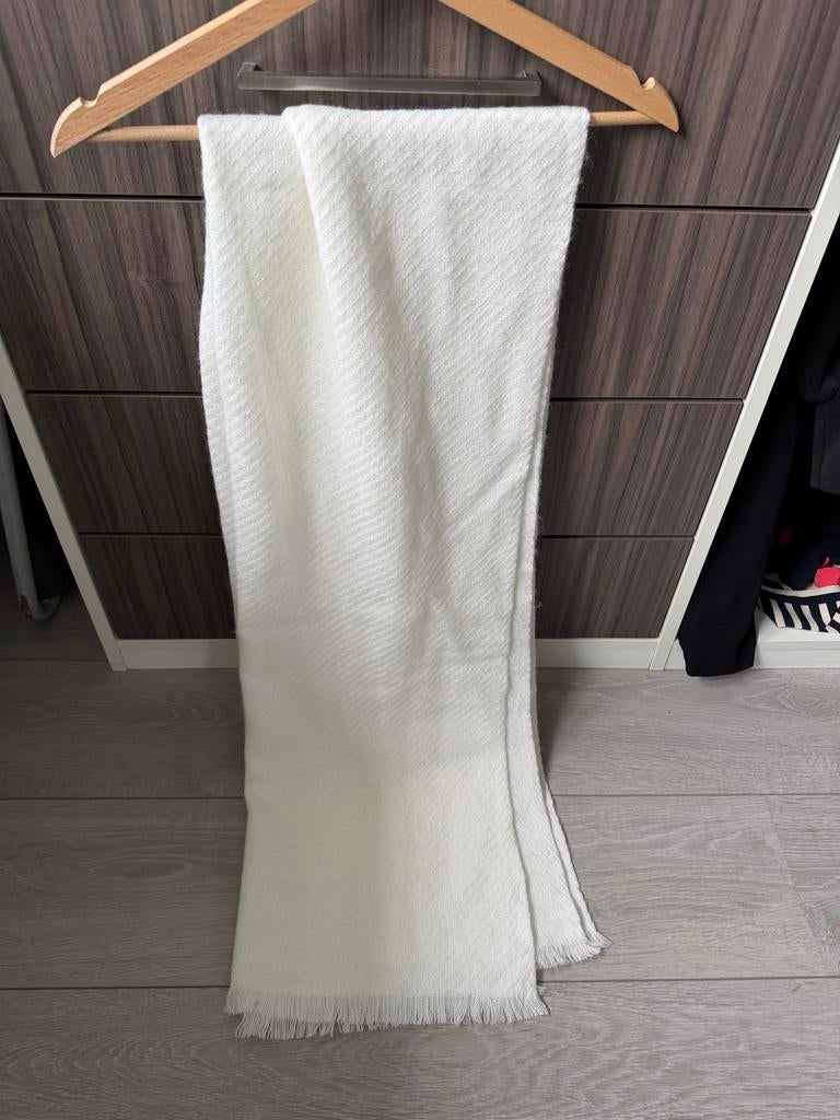 Bianco Evento sjaal, wit, Kleding | Dames, Ophalen of Verzenden, Zo goed als nieuw, Maat 36 (S), Sjaal