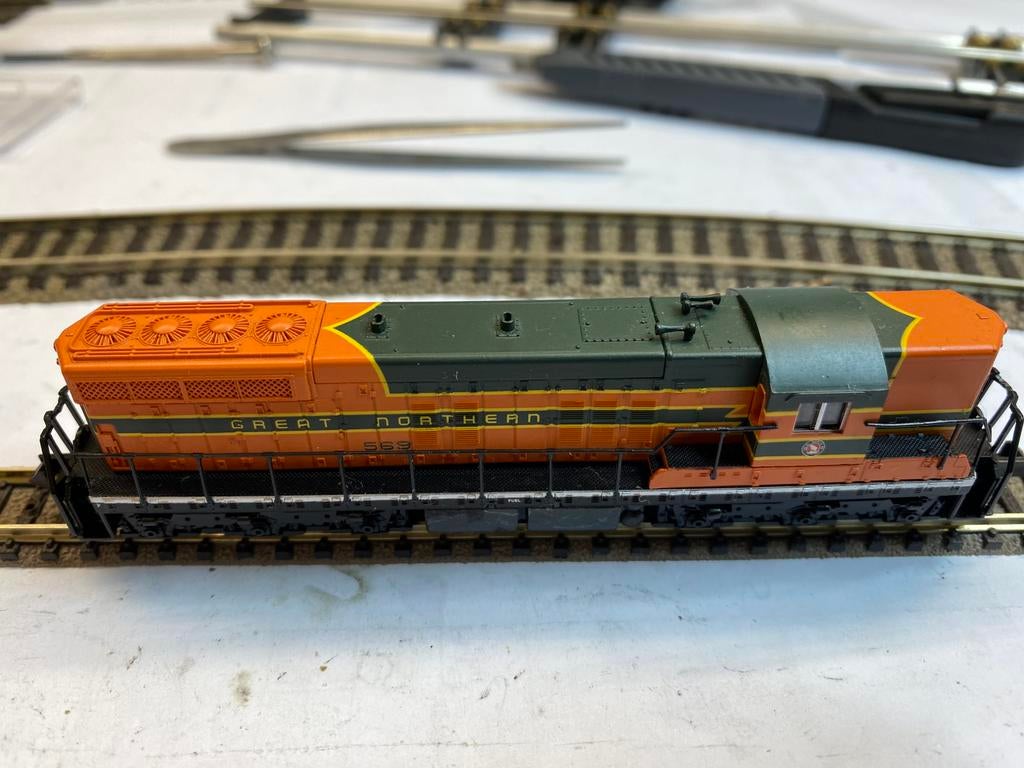 Z.g.a.n. Amerikaanse loc in top conditie. Rijd geweldig, Overige merken, Nieuw, Ophalen of Verzenden, Gelijkstroom