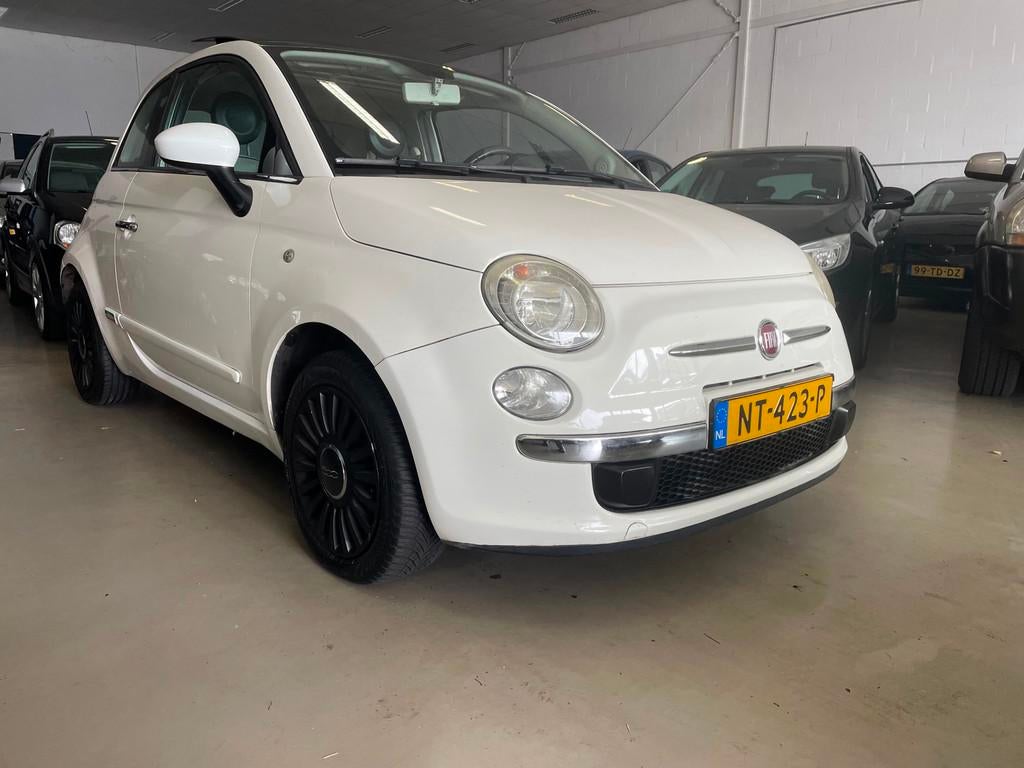 Fiat 500 1.2 Naked airo panoramadak leuke auto, Voorwielaandrijving, Gebruikt, 1242 cc, 4 cilinders