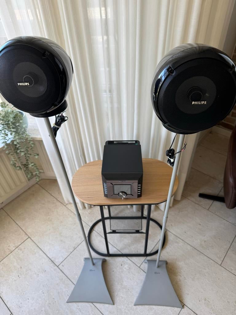 Philips Stereo Set: Tuner, Versterker, CD-speler & Design Sp, Audio, Tv en Foto, Stereo-sets, Philips, Gebruikt, Cd-speler, Losse componenten