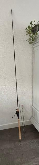 Daiwa Ninja X Method Feeder + Black Widow Vrijloopmolen, Ophalen, Nieuw, Werphengel