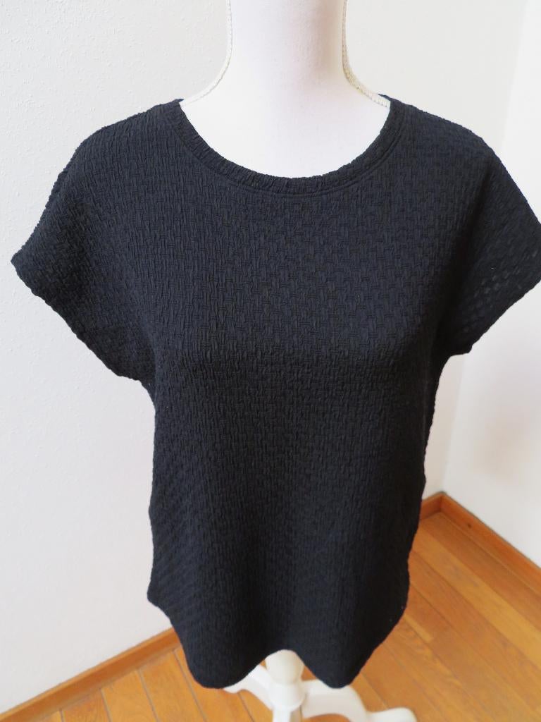 M73 ESMARA apart shirt zwart maat M 40/42, Maat 38/40 (M), Zwart, Zo goed als nieuw, Korte mouw