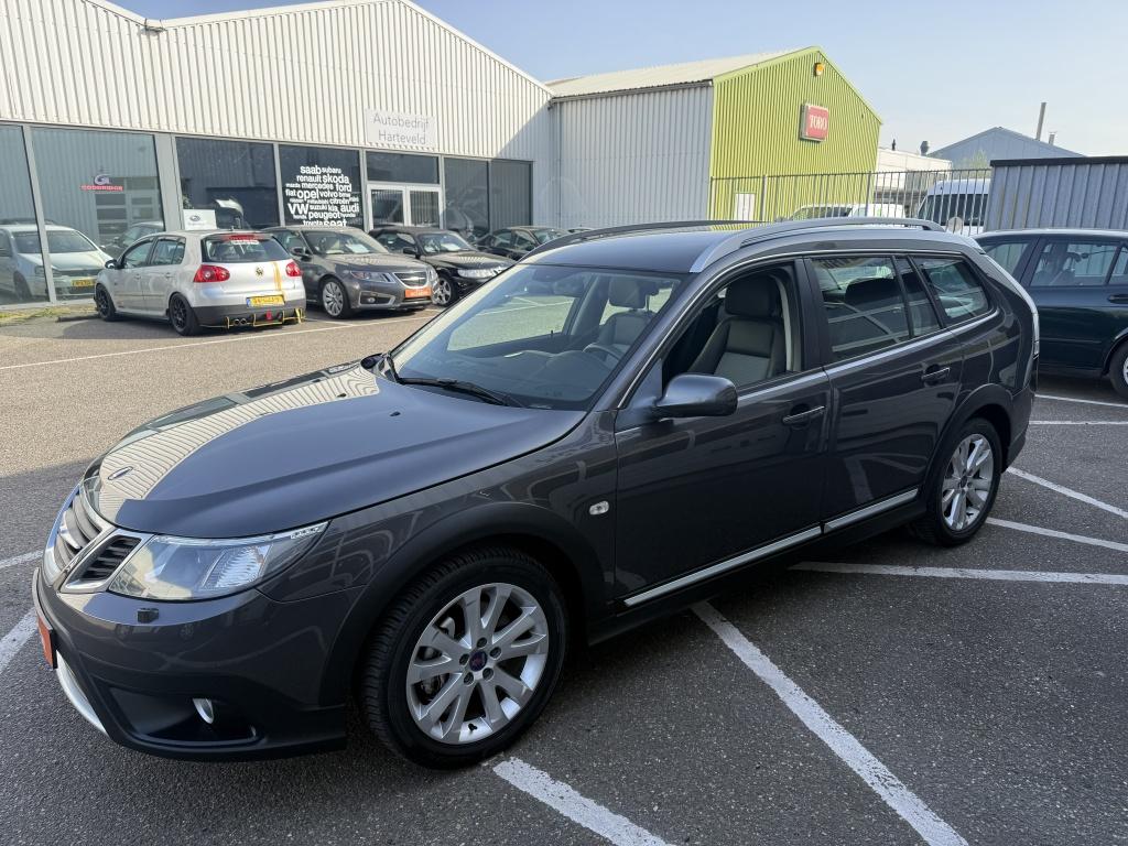 Saab 9-3x 2.0 T Aero XWD Exkl (bj 2010, automaat), Auto's, Saab, 1998 cc, Gebruikt, 4 cilinders, Leder en Stof