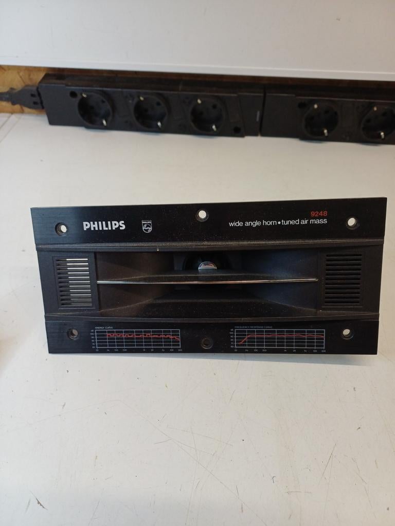 Philips 9248 wide angle horn - tuned air mass losse speakers, Ophalen of Verzenden