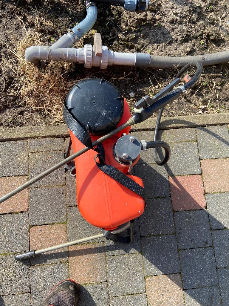 rugsproeiers, Tuin en Terras, Ophalen, Zo goed als nieuw