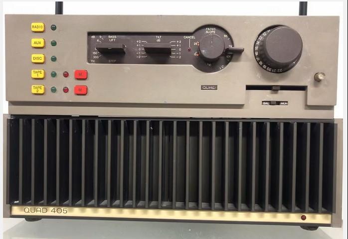 Quad 405 type I de 44 is reeds verkocht., Audio, Tv en Foto, Overige merken, Gebruikt, Ophalen of Verzenden, 60 tot 120 watt