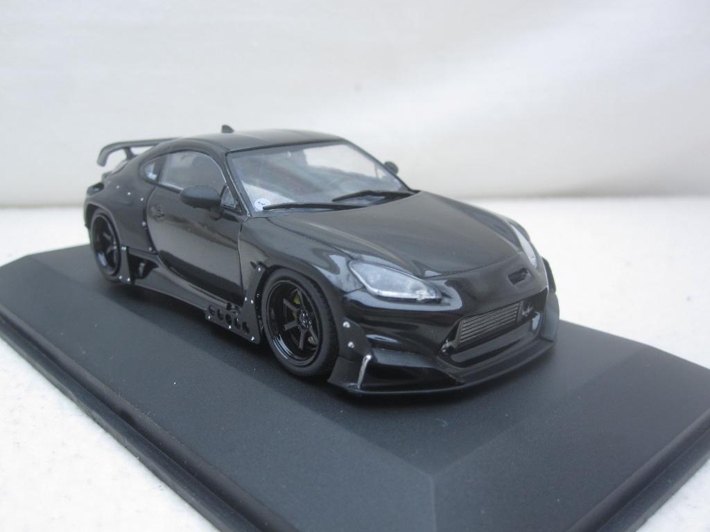 Toyota GR86 Pandem 2022 Zwart 1:43 Solido, Ophalen of Verzenden, Nieuw, Auto, Solido